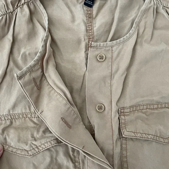 Banana Republic Tan Romper - Picture 3 of 6